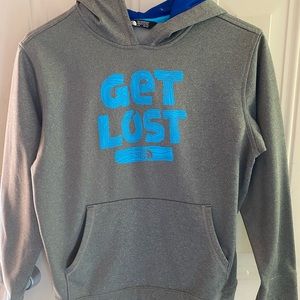 Boys North face sweatshirt
